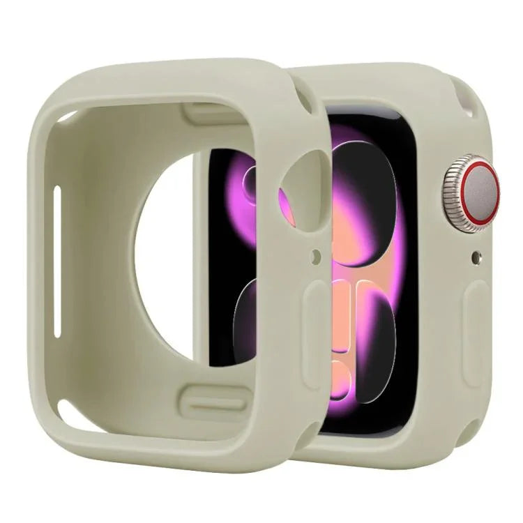 Ốp đồng hồ silicone Candy nửa che phủ, dành cho Apple Watch Series 11 / 10 46mm
