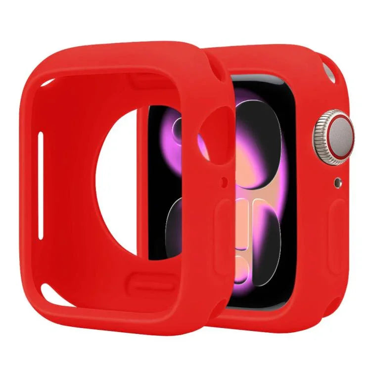 Ốp đồng hồ silicone Candy nửa che phủ, dành cho Apple Watch Series 11 / 10 46mm