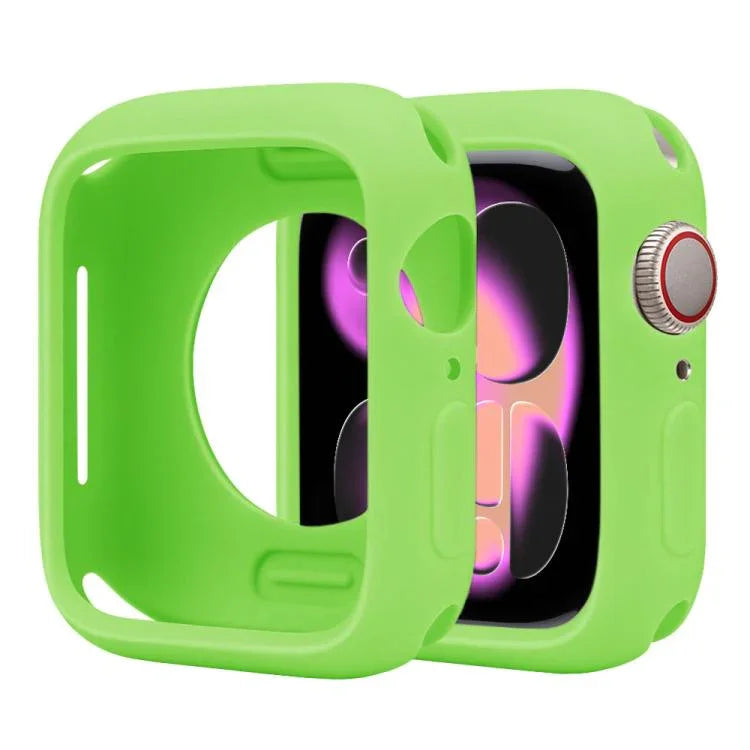 Ốp đồng hồ silicone Candy nửa che phủ, dành cho Apple Watch Series 11 / 10 46mm