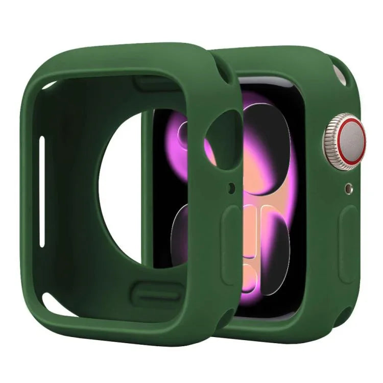 Ốp đồng hồ silicone Candy nửa che phủ, dành cho Apple Watch Series 11 / 10 46mm