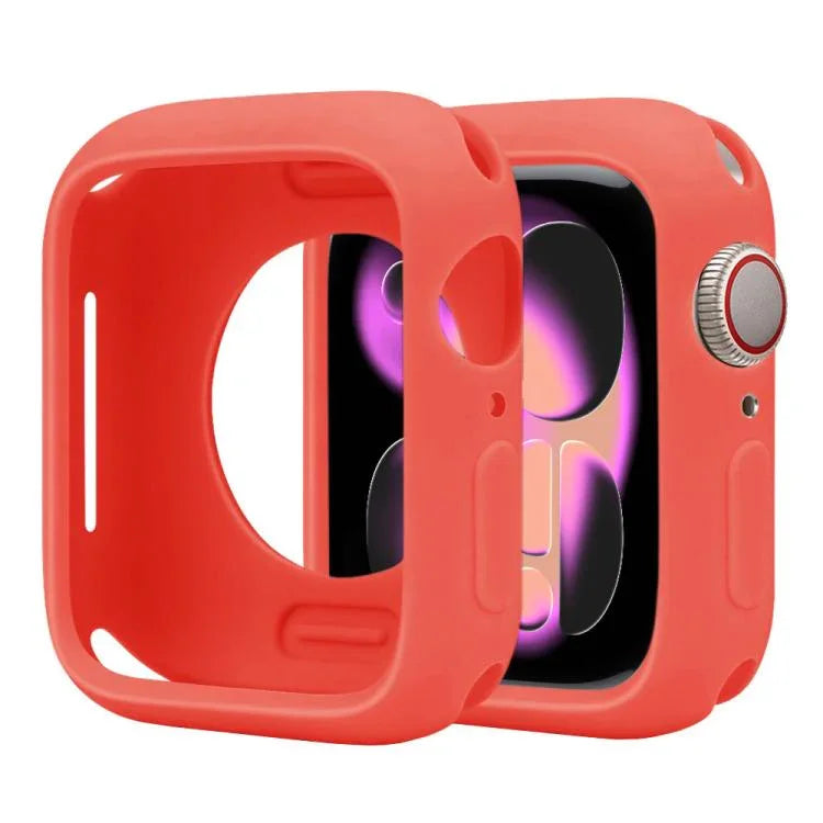 Ốp đồng hồ silicone Candy nửa che phủ, dành cho Apple Watch Series 11 / 10 46mm