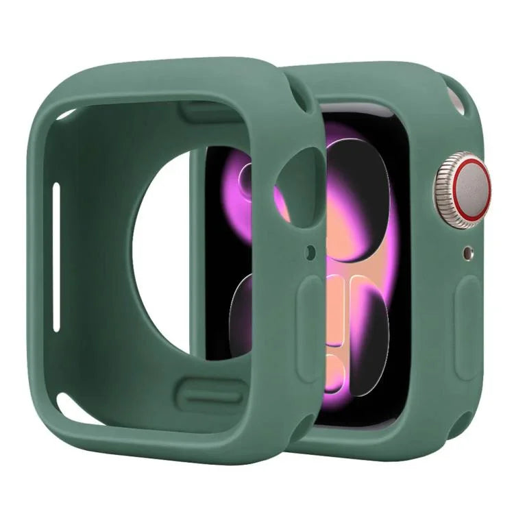 Ốp đồng hồ silicone Candy nửa che phủ, dành cho Apple Watch Series 11 / 10 46mm