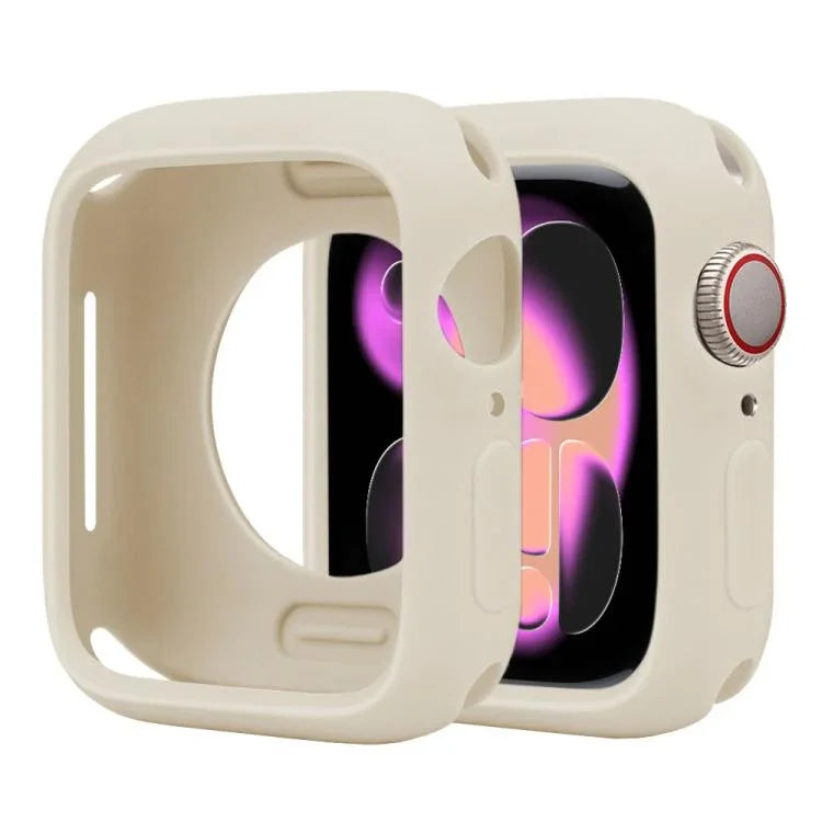 Ốp đồng hồ silicone Candy nửa che phủ, dành cho Apple Watch Series 11 / 10 46mm