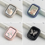 Ốp đồng hồ silicone Candy nửa che phủ, dành cho Apple Watch Series 38mm / 40mm