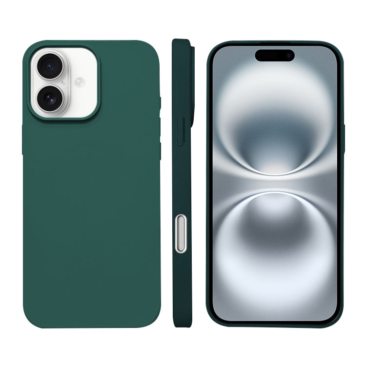 Bao da điện thoại MagSafe silicone lỏng, dành cho iPhone 16 Pro Max, dành cho iPhone 16 Pro, dành cho iPhone 16 Plus, dành cho iPhone 16