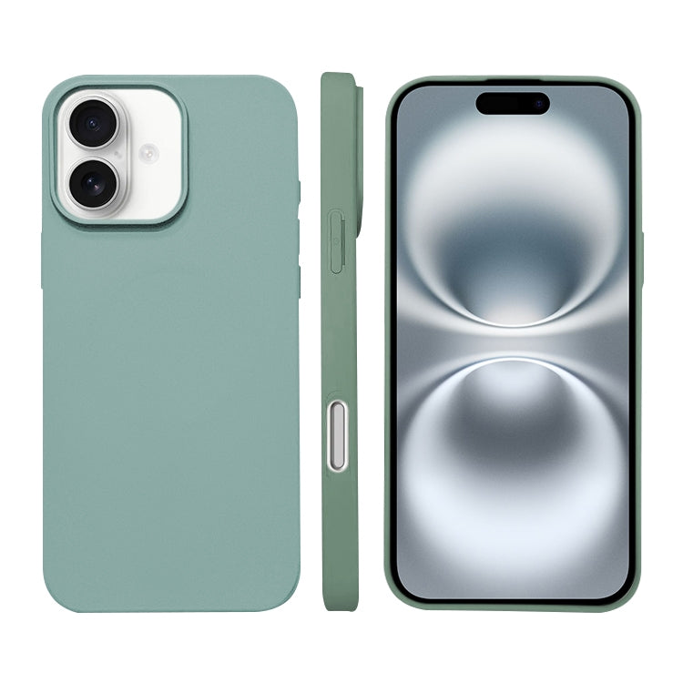 Bao da điện thoại MagSafe silicone lỏng, dành cho iPhone 16 Pro Max, dành cho iPhone 16 Pro, dành cho iPhone 16 Plus, dành cho iPhone 16