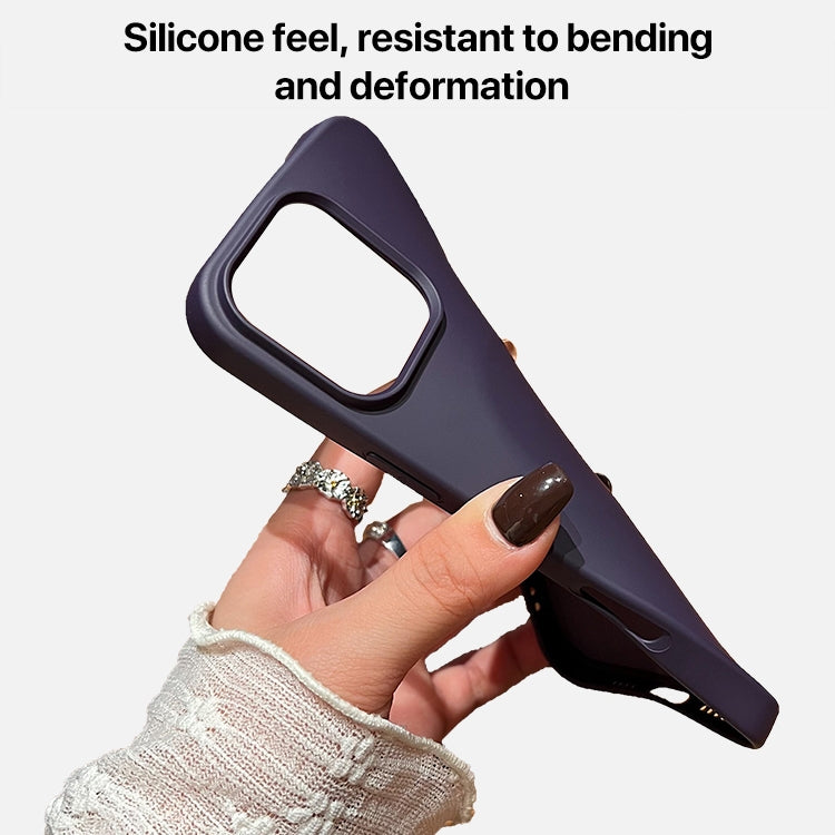 Bao da điện thoại MagSafe silicone lỏng, dành cho iPhone 16 Pro Max, dành cho iPhone 16 Pro, dành cho iPhone 16 Plus, dành cho iPhone 16