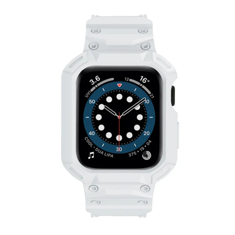 Ốp TPU Armor tích hợp dây đồng hồ, dành cho Apple Watch Series 10 / 11 46mm, dành cho Apple Watch Series 10 / 11 42mm