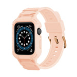 Ốp TPU Armor tích hợp dây đồng hồ, dành cho Apple Watch Series 10 / 11 46mm, dành cho Apple Watch Series 10 / 11 42mm
