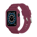 Ốp TPU Armor tích hợp dây đồng hồ, dành cho Apple Watch Series 10 / 11 46mm, dành cho Apple Watch Series 10 / 11 42mm