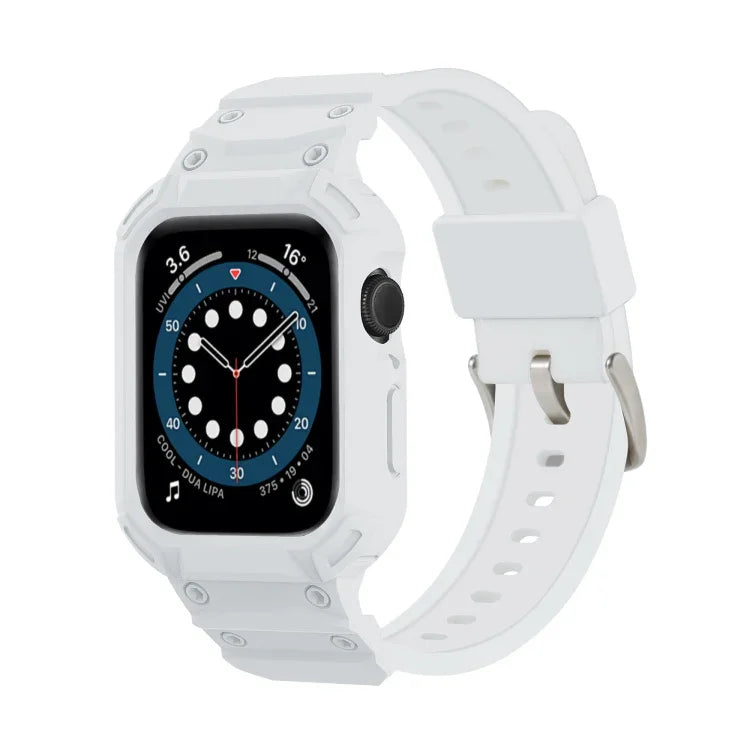 Ốp TPU Armor tích hợp dây đồng hồ, dành cho Apple Watch Series 10 / 11 46mm, dành cho Apple Watch Series 10 / 11 42mm
