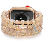 Dây đồng hồ chuỗi hạt tua rua, dành cho Apple Watch 46mm / 49mm / 45mm / 44mm, dành cho Apple Watch 42mm / 41mm / 40mm / 38mm