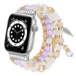 Dây đồng hồ chuỗi hạt tua rua, dành cho Apple Watch 46mm / 49mm / 45mm / 44mm, dành cho Apple Watch 42mm / 41mm / 40mm / 38mm
