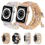 Dây đồng hồ chuỗi hạt tua rua, dành cho Apple Watch 46mm / 49mm / 45mm / 44mm, dành cho Apple Watch 42mm / 41mm / 40mm / 38mm