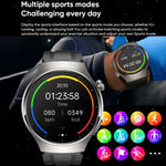 Đồng hồ gọi thông minh dây thép IP67 màn hình AMOLED 1.43 inch MT200, Hỗ trợ ECG