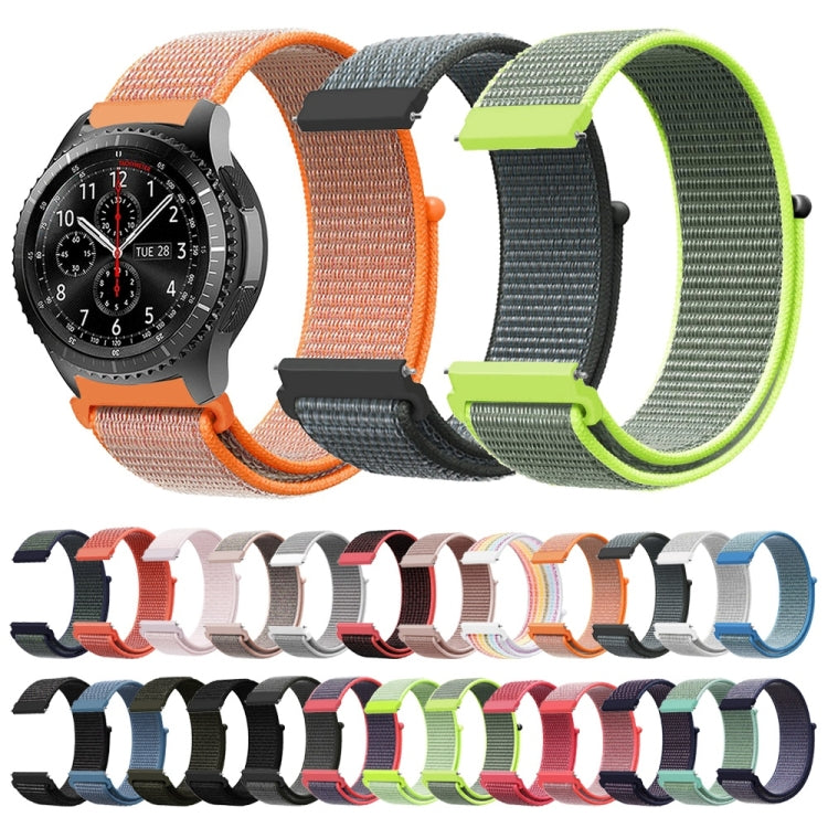 Dây đeo nylon bện đơn giản, dành cho Samsung Galaxy Watch 46mm