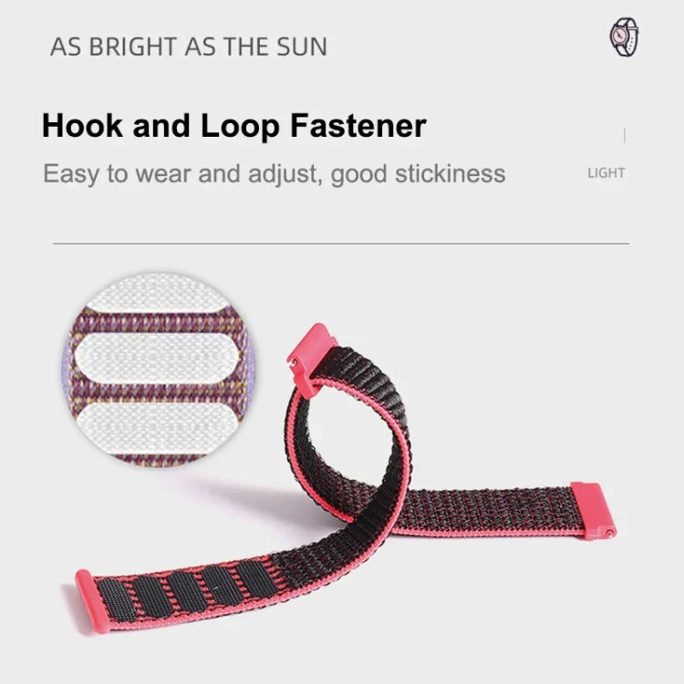Simple Nylon Braided Strap, For Samsung Galaxy Watch 42mm
