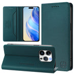 Ốp lưng điện thoại da RFID hút từ tính gập đôi RC01, dành cho iPhone 16 Pro, iPhone 16 Plus, iPhone 16, iPhone 15 Pro Max, iPhone 15 Pro, iPhone 15 Plus