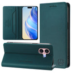Ốp lưng điện thoại da RFID hút từ tính gập đôi RC01, dành cho iPhone 16 Pro, iPhone 16 Plus, iPhone 16, iPhone 15 Pro Max, iPhone 15 Pro, iPhone 15 Plus