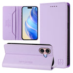 Ốp lưng điện thoại da RFID hút từ tính gập đôi RC01, dành cho iPhone 16 Pro, iPhone 16 Plus, iPhone 16, iPhone 15 Pro Max, iPhone 15 Pro, iPhone 15 Plus