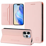 Ốp lưng điện thoại da RFID hút từ tính gập đôi RC01, dành cho iPhone 16 Pro, iPhone 16 Plus, iPhone 16, iPhone 15 Pro Max, iPhone 15 Pro, iPhone 15 Plus