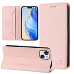 Ốp lưng điện thoại da RFID hút từ tính gập đôi RC01, dành cho iPhone 16 Pro, iPhone 16 Plus, iPhone 16, iPhone 15 Pro Max, iPhone 15 Pro, iPhone 15 Plus
