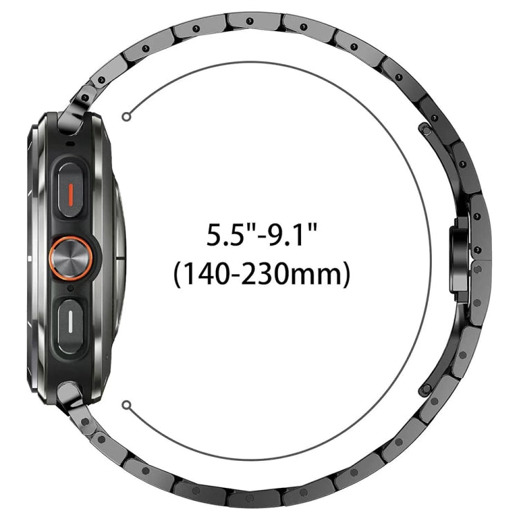 Dây đồng hồ hợp kim titan khóa bướm, dành cho Samsung Galaxy Watch Ultra 47mm / Ultra 2025
