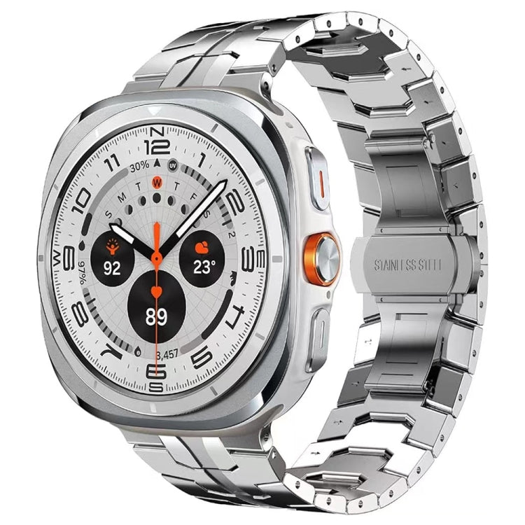 Dây đồng hồ hợp kim titan khóa bướm, dành cho Samsung Galaxy Watch Ultra 47mm / Ultra 2025