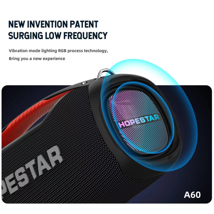 Loa Bluetooth di động ngoài trời HOPESTAR A60 100W chống nước IPX6 có micro