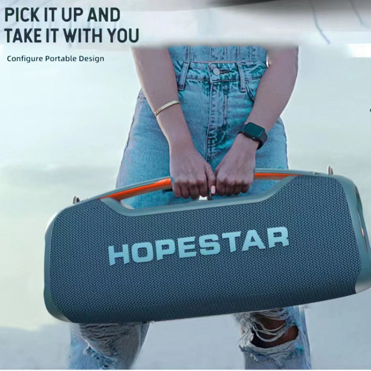 Loa Bluetooth di động ngoài trời HOPESTAR A60 100W chống nước IPX6 có micro