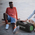 Loa Bluetooth di động ngoài trời HOPESTAR A60 100W chống nước IPX6 có micro