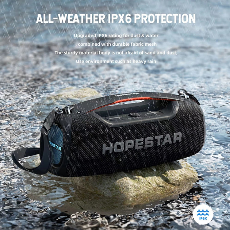 Loa Bluetooth di động ngoài trời HOPESTAR A60 100W chống nước IPX6 có micro