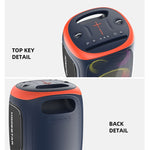 Loa Bluetooth ngoài trời HOPESTAR PARTY130 có 2 mic, pin lâu dài