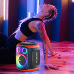 Loa Bluetooth ngoài trời HOPESTAR PARTY130 có 2 mic, pin lâu dài