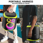 Loa Bluetooth ngoài trời HOPESTAR PARTY130 có 2 mic, pin lâu dài