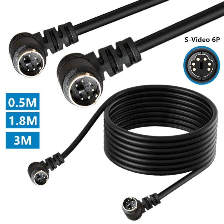 Cáp nối dài lõi Mini DIN 6 chân, 0.5m, 1.8m, 3m