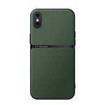 Ốp Lưng Da Litchi Nam Châm Bao Phủ Toàn Bộ Chống Sốc, Dành Cho iPhone 11, Dành Cho iPhone 11 Pro, Dành Cho iPhone X / XS, Dành Cho iPhone XR, Dành Cho iPhone XS Max