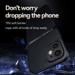 Ốp Lưng Da Litchi Nam Châm Bao Phủ Toàn Bộ Chống Sốc, Dành Cho iPhone 11, Dành Cho iPhone 11 Pro, Dành Cho iPhone X / XS, Dành Cho iPhone XR, Dành Cho iPhone XS Max