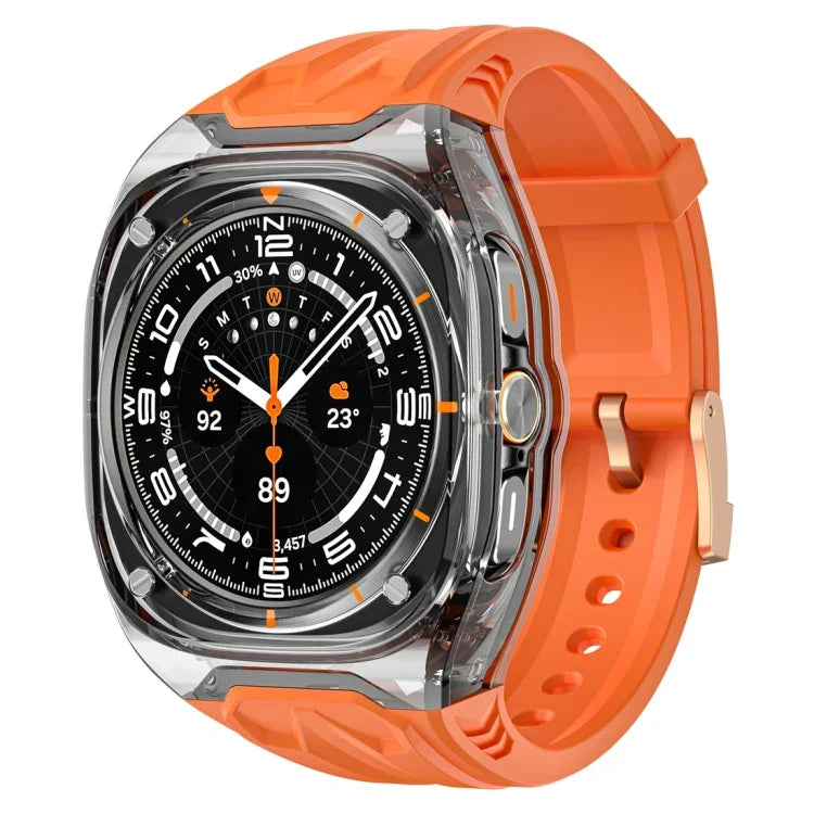 Ốp đồng hồ kết hợp PC và TPU cải tiến, Dành cho Samsung Galaxy Watch Ultra 47mm / Ultra 2025