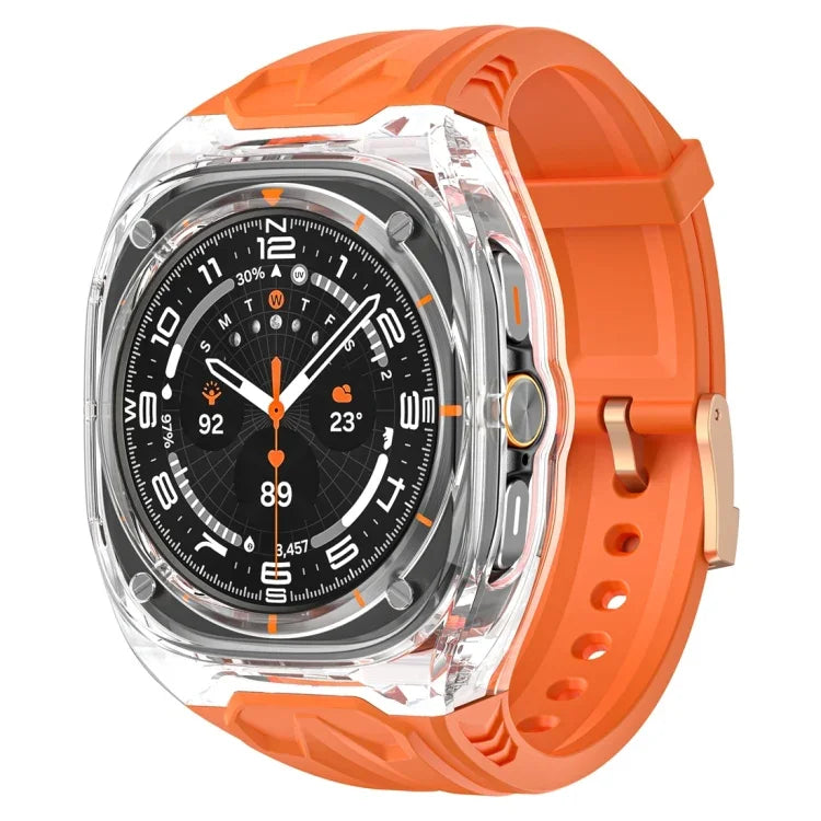 Ốp đồng hồ kết hợp PC và TPU cải tiến, Dành cho Samsung Galaxy Watch Ultra 47mm / Ultra 2025