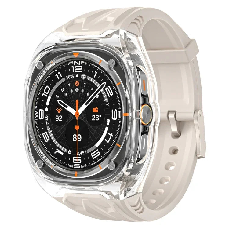 Ốp đồng hồ kết hợp PC và TPU cải tiến, Dành cho Samsung Galaxy Watch Ultra 47mm / Ultra 2025
