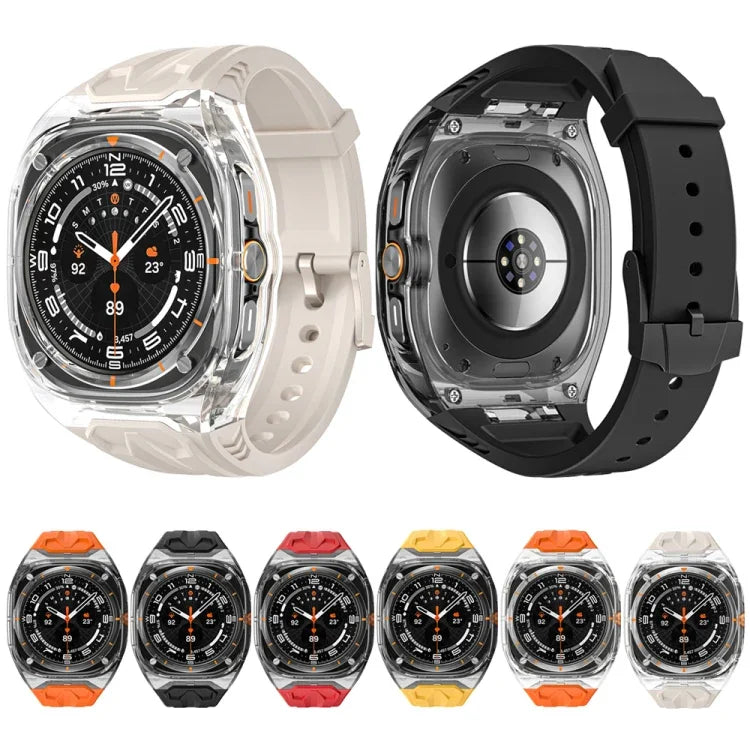 Ốp đồng hồ kết hợp PC và TPU cải tiến, Dành cho Samsung Galaxy Watch Ultra 47mm / Ultra 2025