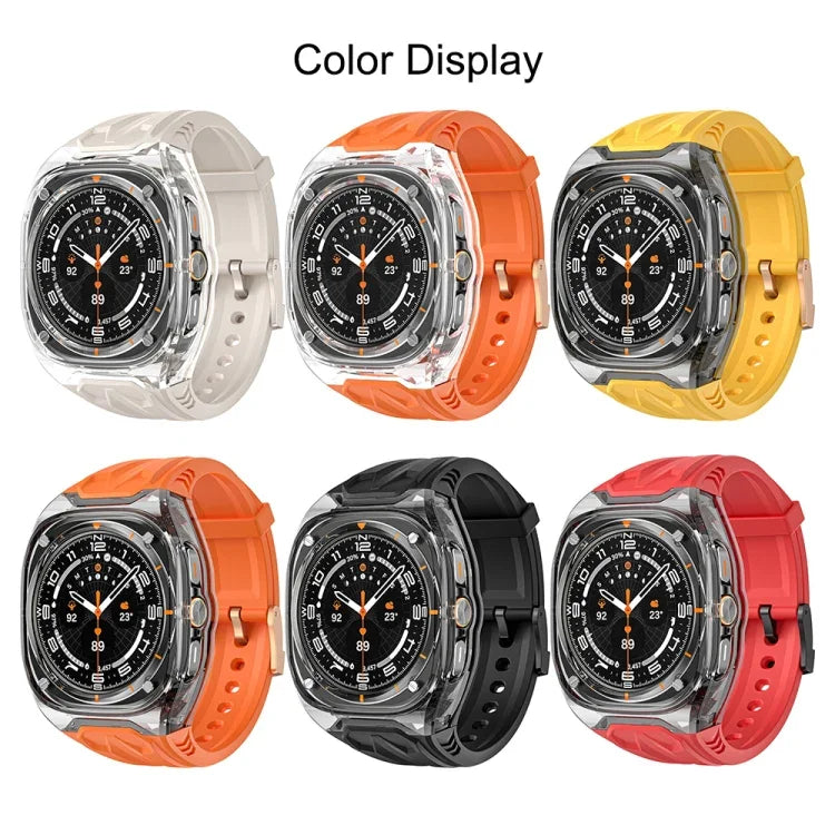 Ốp đồng hồ kết hợp PC và TPU cải tiến, Dành cho Samsung Galaxy Watch Ultra 47mm / Ultra 2025