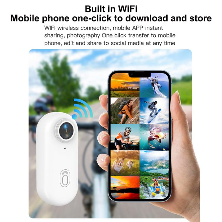 Camera thể thao mini H88 4K dạng ngón tay, phiên bản đơn giản, phiên bản tiêu chuẩn