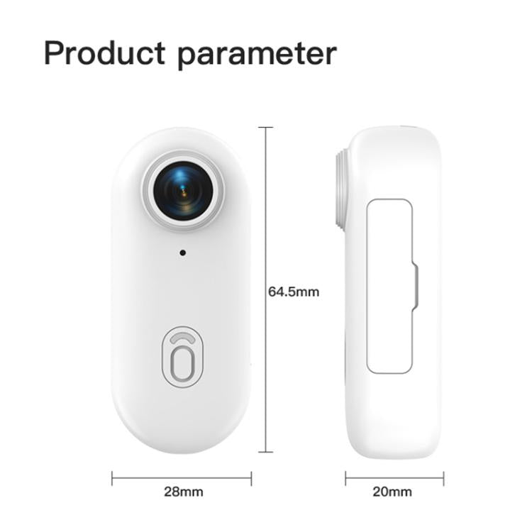 Camera thể thao mini H88 4K dạng ngón tay, phiên bản đơn giản, phiên bản tiêu chuẩn