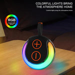 Loa Bluetooth ngoài trời có đèn RGB loa siêu trầm để bàn