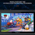 Máy chơi game cầm tay PROJECT X màn hình 4.3 inch CPU ATM 7051