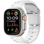 Dây đồng hồ silicone đa lỗ hai màu một đinh, dành cho Apple Watch 46mm / 49mm / 45mm / 44mm