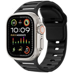 Dây đồng hồ silicone đa lỗ hai màu một đinh, dành cho Apple Watch 46mm / 49mm / 45mm / 44mm