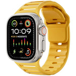 Dây đồng hồ silicone đa lỗ hai màu một đinh, dành cho Apple Watch 46mm / 49mm / 45mm / 44mm